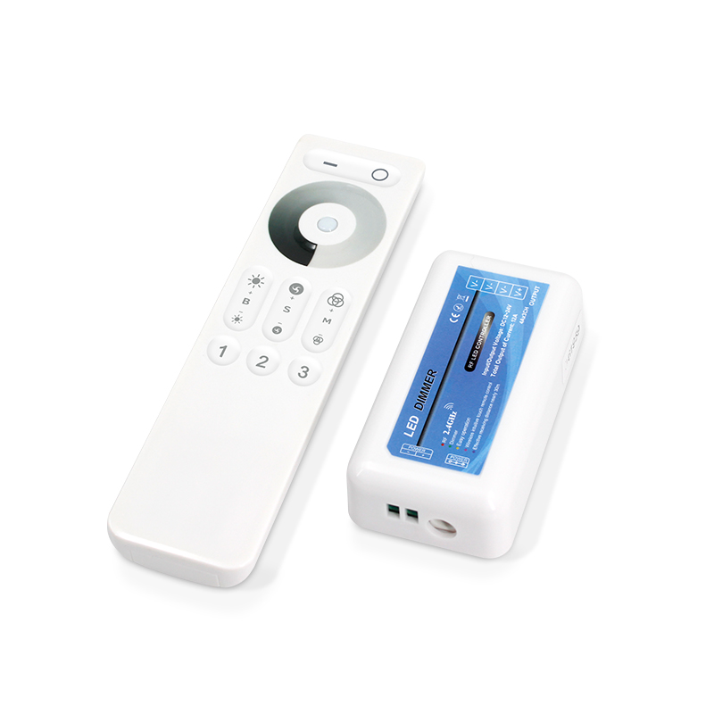 DST-01_2.4G 3 Zone Touch Remote Single Color LED Controller